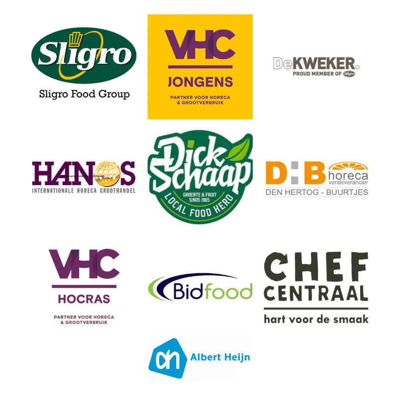 Sligro vhc de kweker hanos dick schaap Den hertog buurtjes hocras bidfood chef centraal Albert Heijn